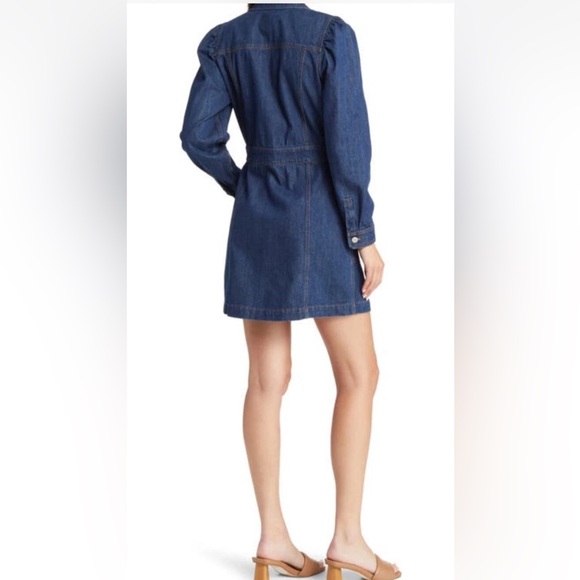 Rails Lisette button down long sleeve denim shirtdress NEW Size Small - Picture 3 of 15